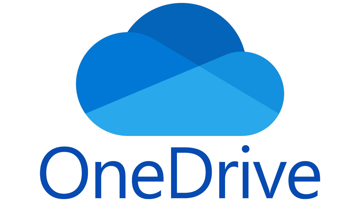 the logo of OneDrive